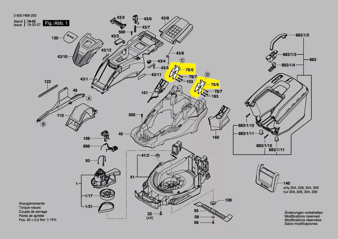 Support guidon réf. F 016 L90 082 Bosch